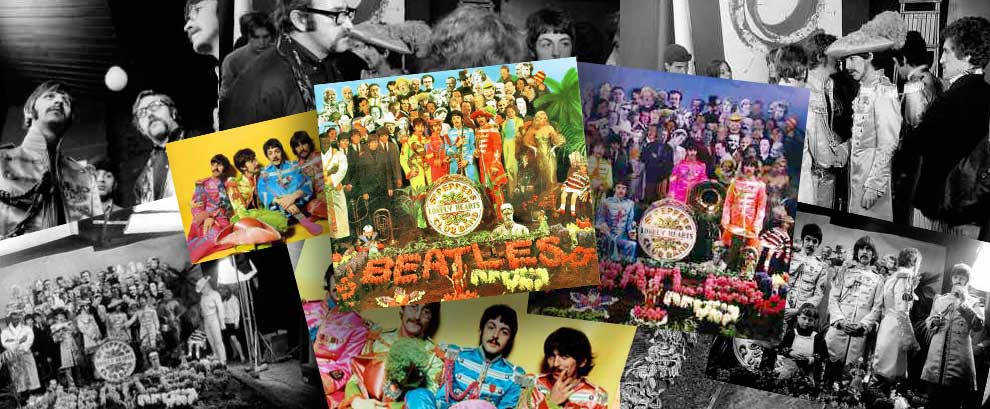 Sgt. Pepper's Lonely Hearts Club Band, 50 años del diseño de una portada  mítica – El Ojo en la Red